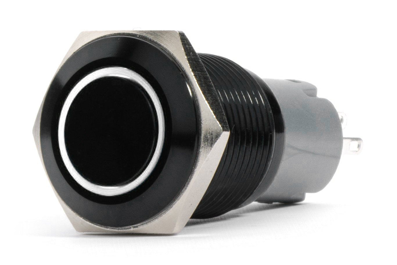 19mm LED 2-Position Switch - White LED