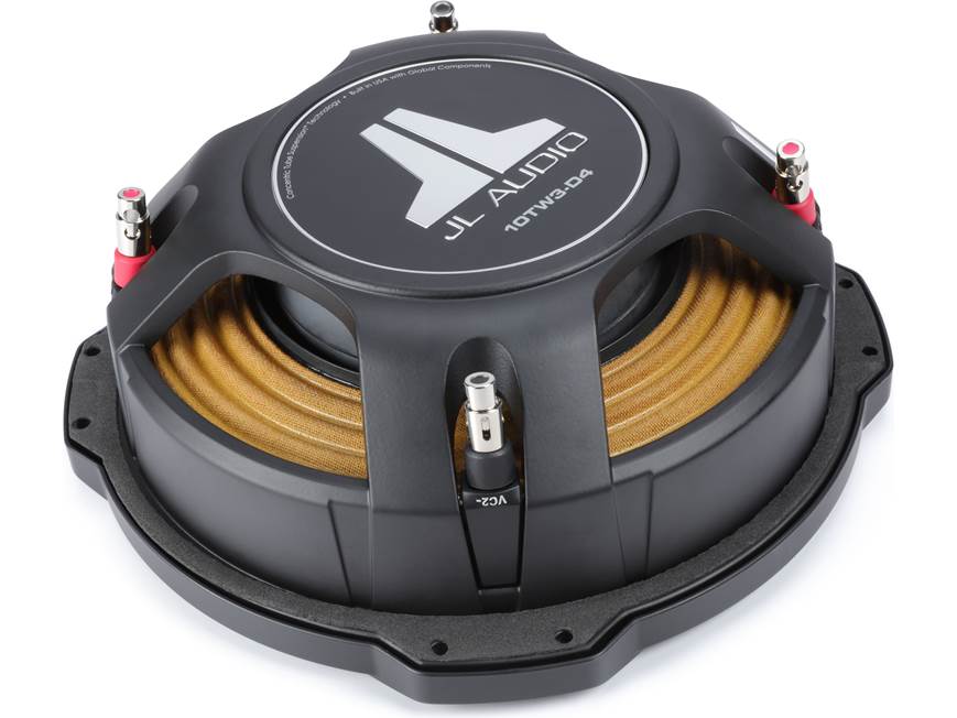 JL Audio 10TW3-D4 10" Shallow Mount Subwoofer