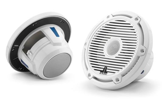 JL Audio M6-650X-C-3Gw 6.5" Marine Speakers White Classic Grilles