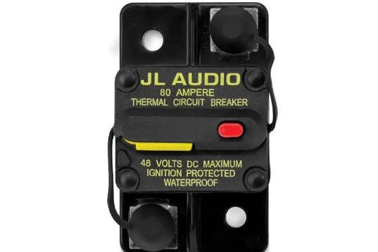 JL Audio XMD-MCB-80 80A Waterproof Resettable Circuit Breaker - Open Box