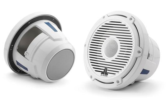 JL Audio M6-880X-C-3Gw 8.8" Marine Speakers White Classic Grilles