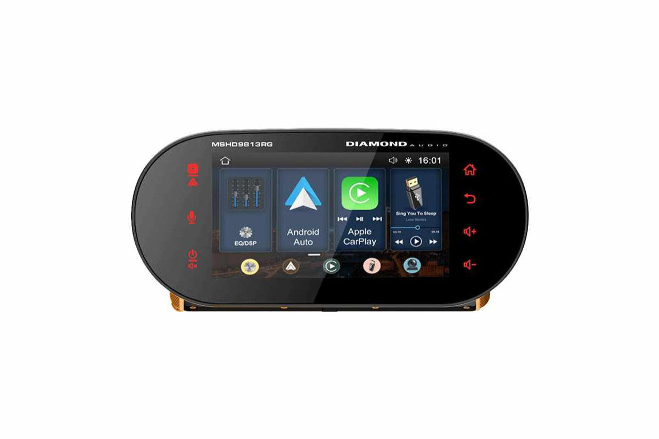 Diamond Audio MSHD9813RG Radio for 1998-2013 Harley Davidson Road Glide