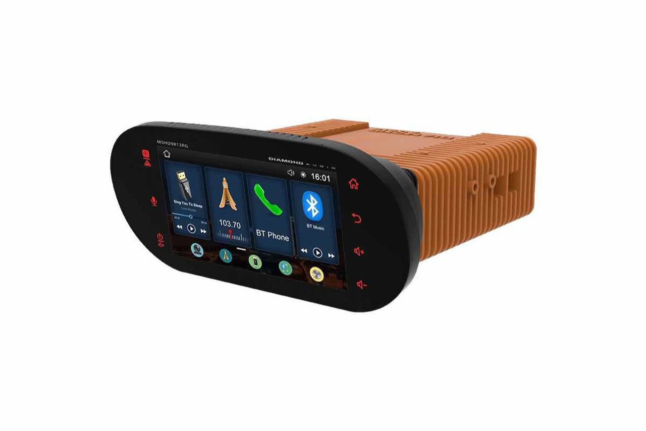 Diamond Audio MSHD9813RG Radio for 1998-2013 Harley Davidson Road Glide