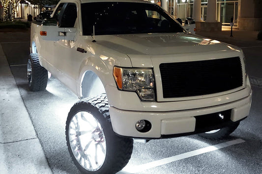 17" 12 Row High Output LED Wheel Light Kit