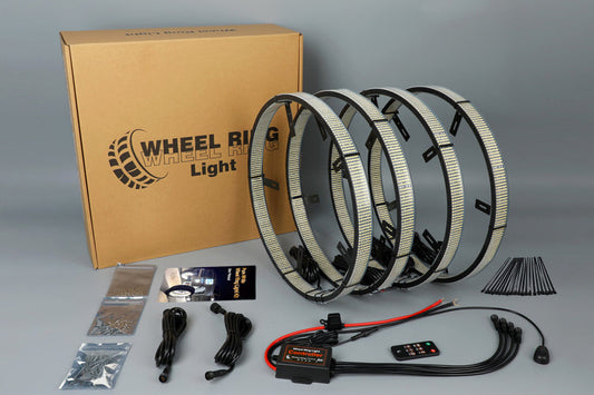 17" 12 Row High Output LED Wheel Light Kit