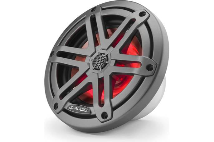 JL Audio M3-770X-S-GM-I 7.7" Marine Speakers w/ LED Lights