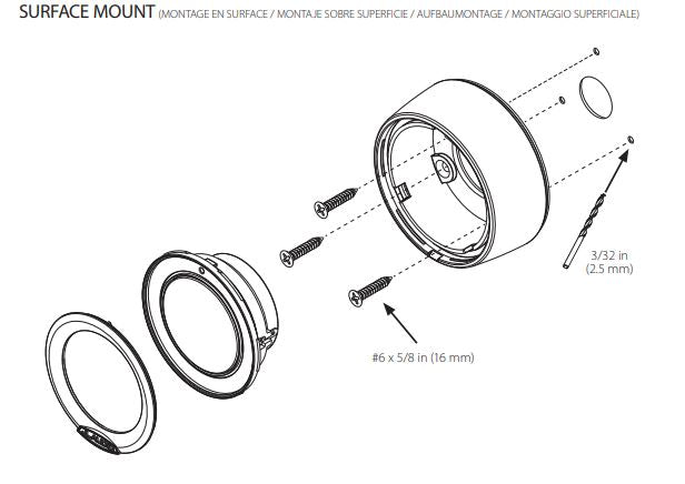 JL Audio M6-100CT-CS-3Gw M6 Series 1" marine tweeters