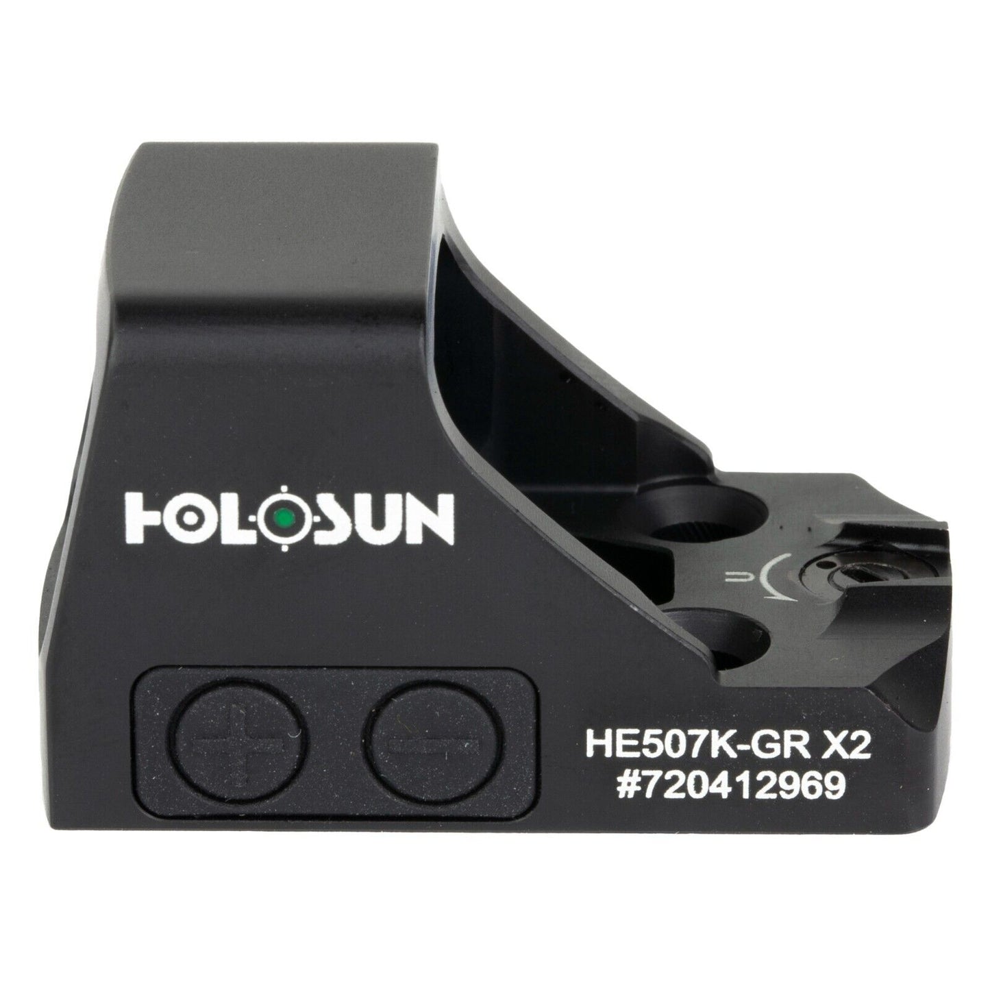 Holosun HS507K-GR X2 Open Reflex Optical Green Dot Sight Multi-Reticle
