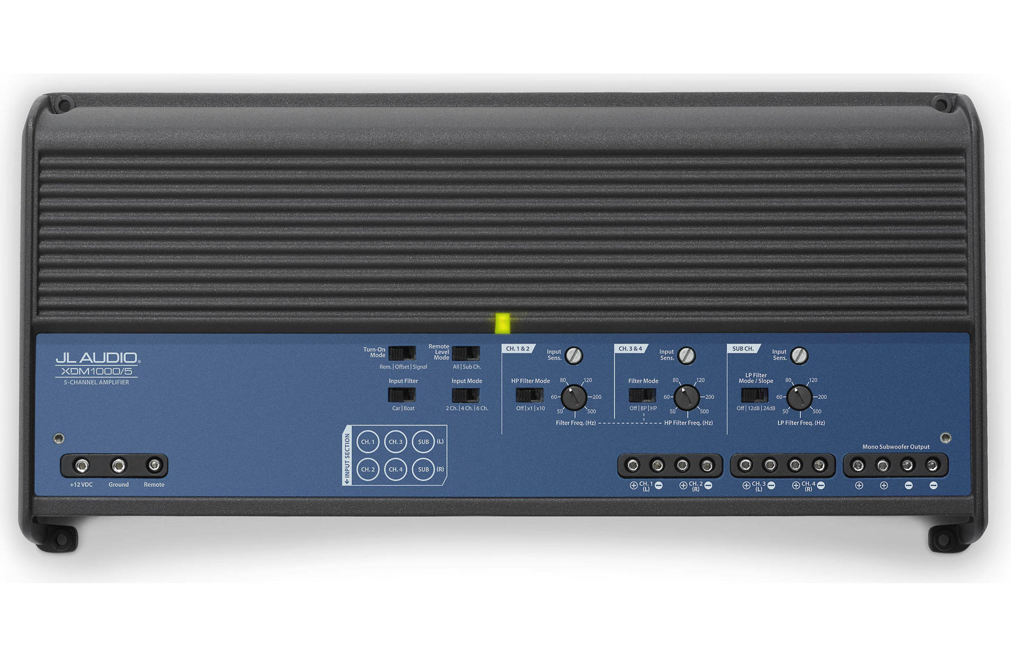 JL AUDIO XDM1000/5 5-channel marine amplifier