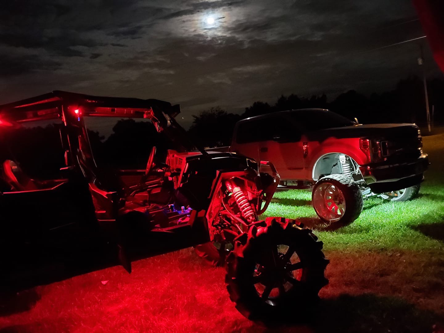 10 Piece RGBW Rock Light Kit