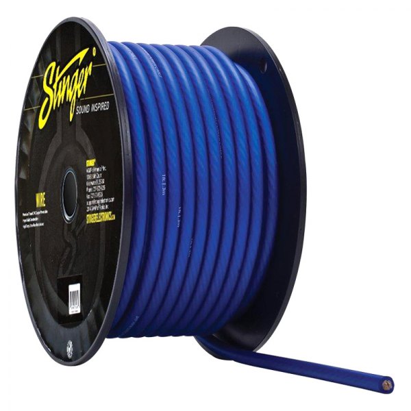 Stinger 0 Gauge OFC Power Wire - 5ft Increments