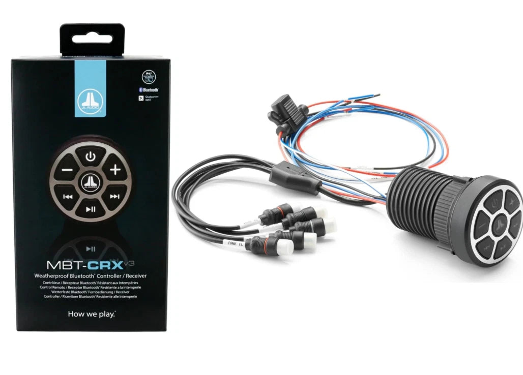 JL Audio MBT-CRXv3 Marine-rated Bluetooth® adapter with AVRCP