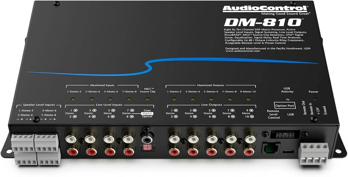 AudioControl DM-810 DSP Matrix Processor