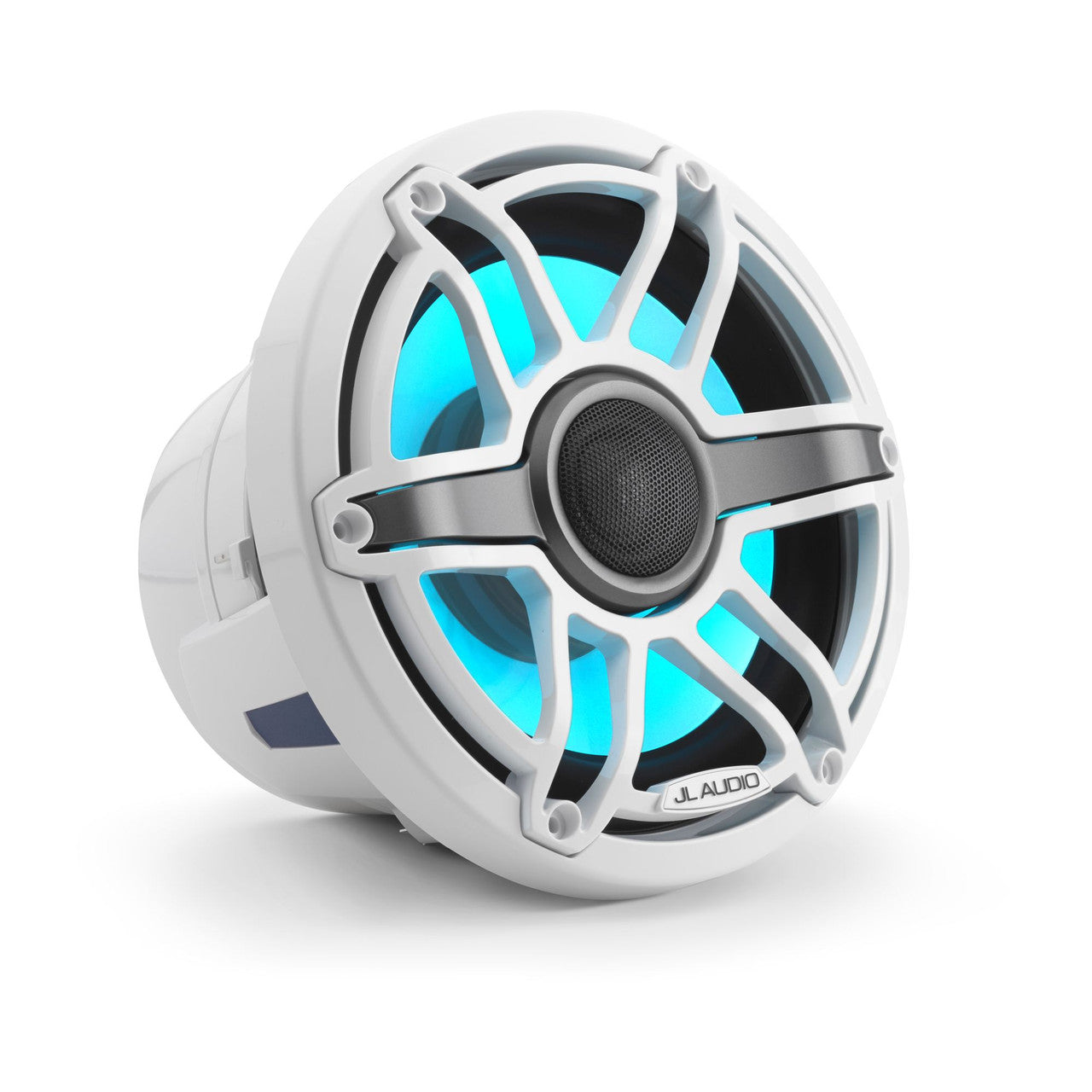 JL Audio M6-880X-S-GwGw-i 8.8" Marine Speakers White Sport Grilles