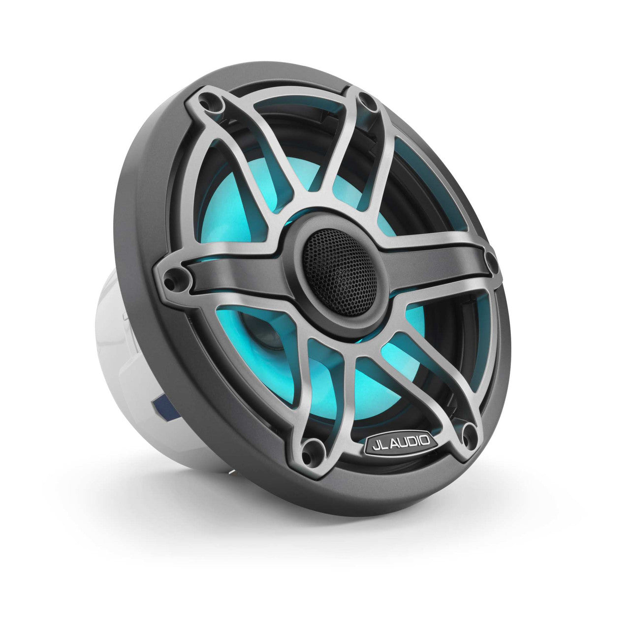 JL Audio M6-770X-S-GmTi-i 7.7" Marine Speakers Gunmetal Sport Grilles