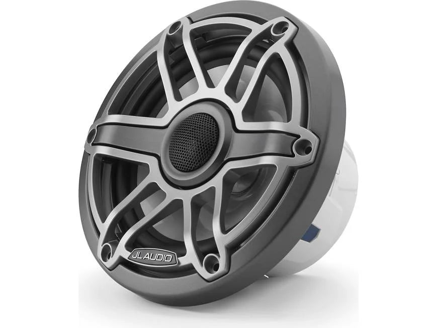 JL Audio M6-650X-S-GmTi 6.5" Marine Speakers Gunmetal Sport Grilles