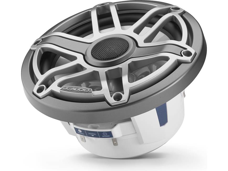 JL Audio M6-770X-S-GmTi 7.7" Marine Speakers Gunmetal Sport Grilles