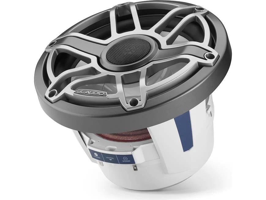 JL Audio M6-880X-S-GmTi 8.8" Marine Speakers Gunmetal Sport Grilles