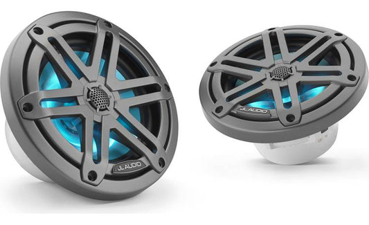 JL Audio M3-650X-S-GM-I 6.5" Marine Speakers w/ LED Lights