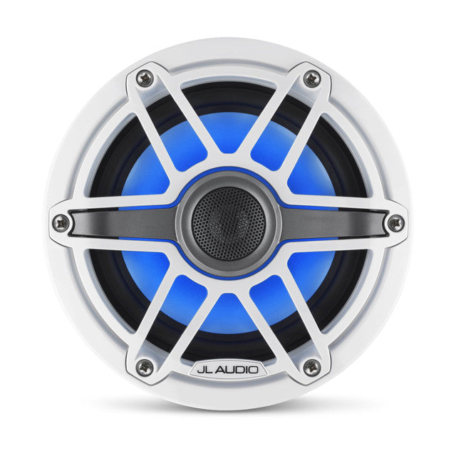JL Audio M6-650X-S-GwGw-i 6.5" Marine Speakers White Sport Grilles