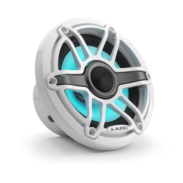 JL Audio M6-650X-S-GwGw-i 6.5" Marine Speakers White Sport Grilles