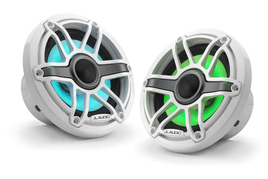 JL Audio M6-770X-S-GwGw-i 7.7" 2-Way Marine Coaxial Speakers