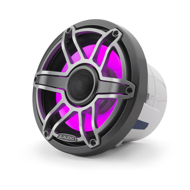 JL Audio M6-880X-S-GmTi-i 8.8" Marine Speakers Gunmetal Sport Grilles
