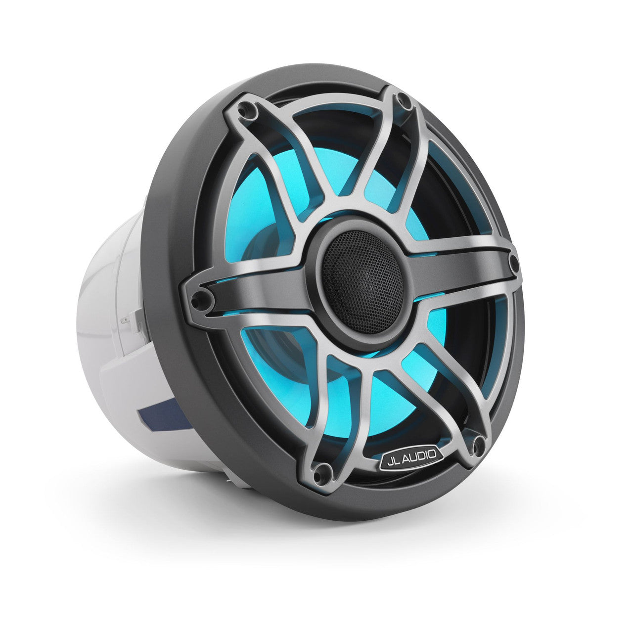 JL Audio M6-880X-S-GmTi-i 8.8" Marine Speakers Gunmetal Sport Grilles