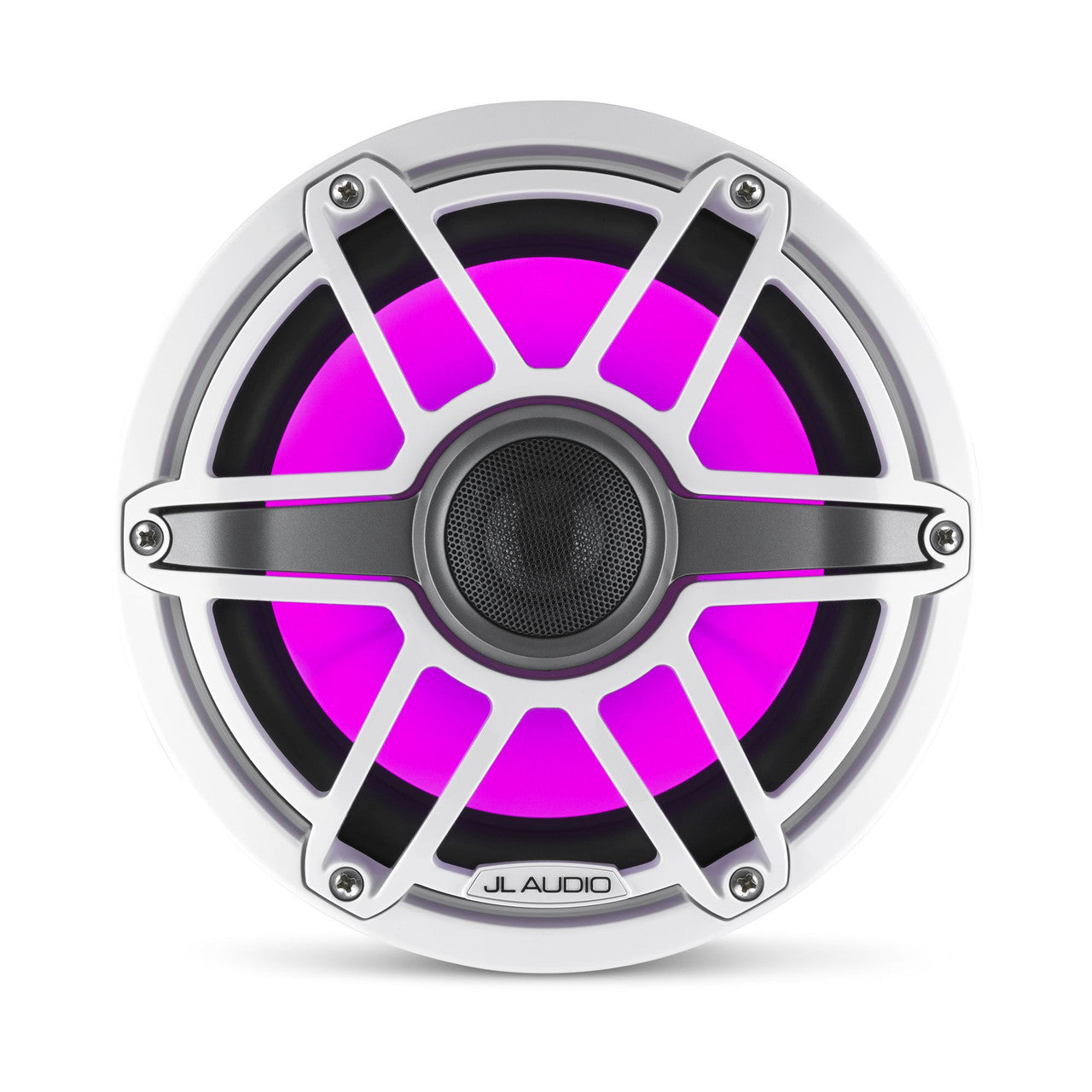 JL Audio M6-880X-S-GwGw-i 8.8" Marine Speakers White Sport Grilles