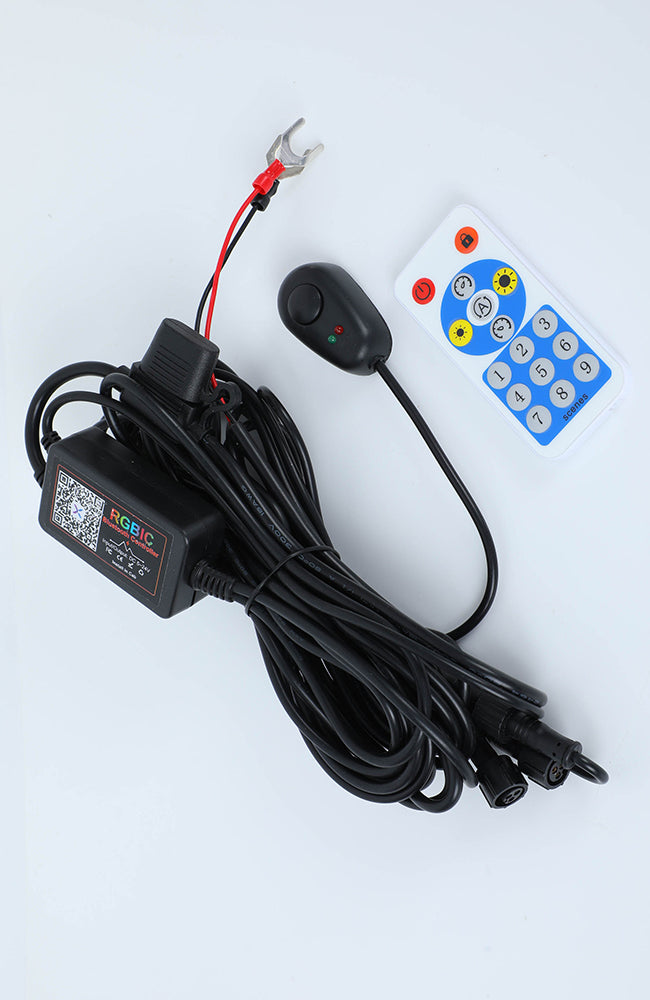 12pc Motorcycle Digital LED Kit