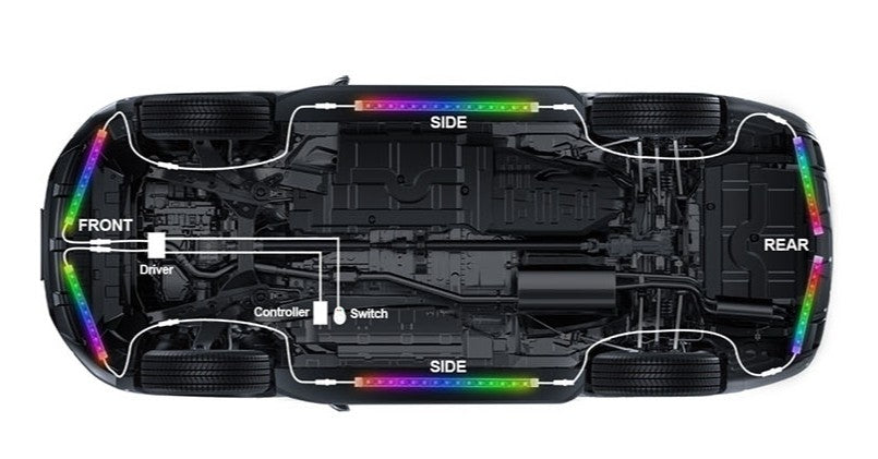 LED Underglow & Grill Kit