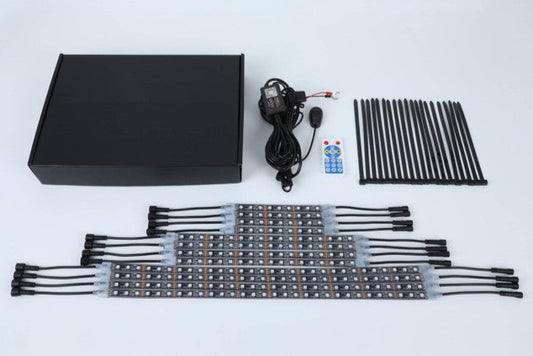 12pc Motorcycle Digital LED Kit