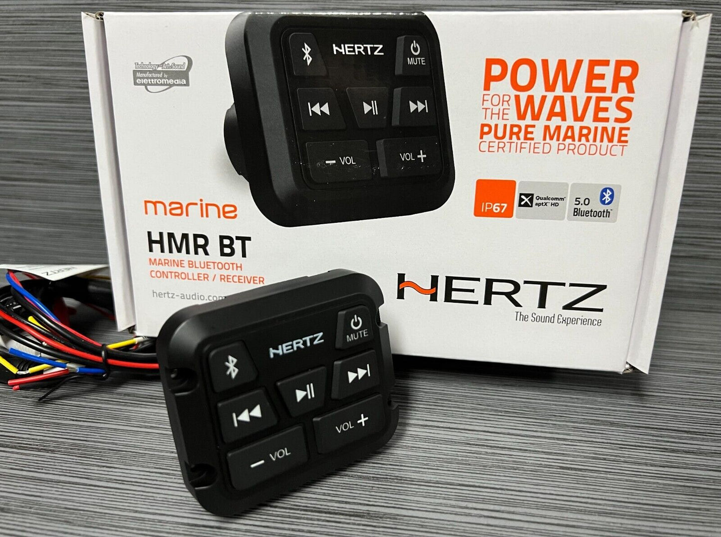 hertz hmr bt marine bluetooth receiver