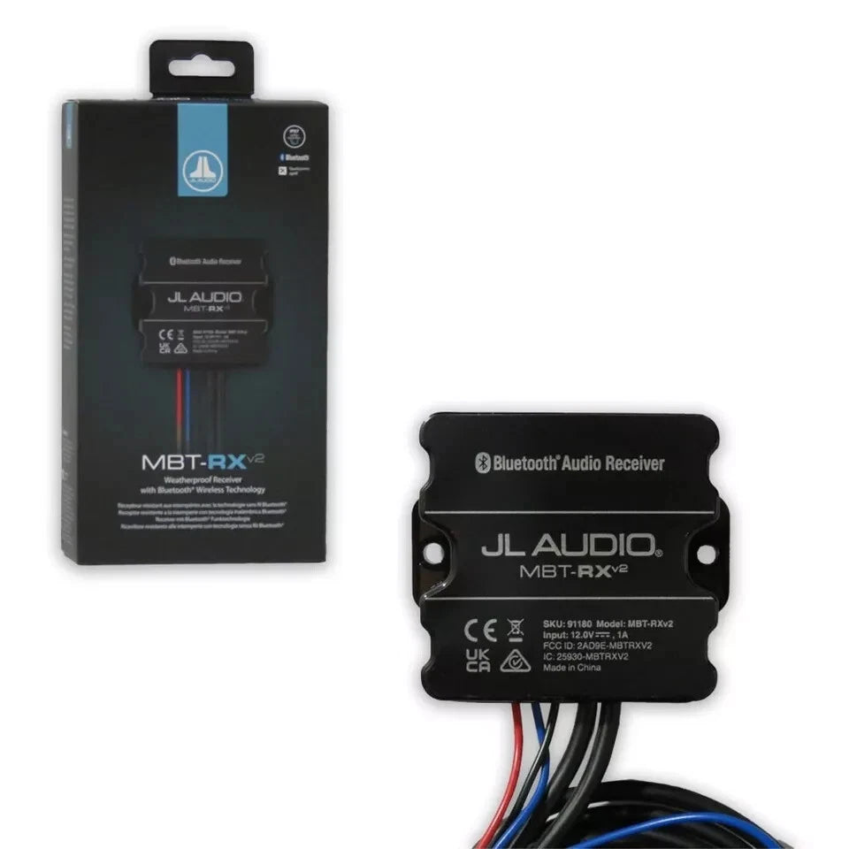 JL Audio MBT-RXv2 Marine-rated Bluetooth® adapter
